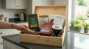 A selection of artisan coffee bags and flavour profiles included in a fortnightly coffee subscription.