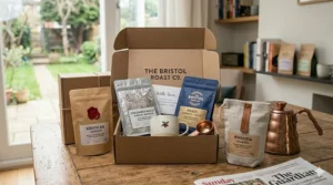 Simple guide showing the steps to set up a recurring coffee gift delivery.