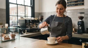 Comparison of stainless steel, copper, and non-stick coffee milk jugs for home baristas.